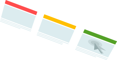 Boxes on screen